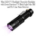 Mini Led Zoomable Uv Flashlight Ultraviolet Black Light Fake