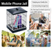 Vibe Geeks Mobile Phone Jail Cell Lock-up With Built-in