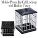 Vibe Geeks Mobile Phone Jail Cell Lock-up With Built-in