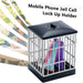 Vibe Geeks Mobile Phone Jail Cell Lock-up With Built-in