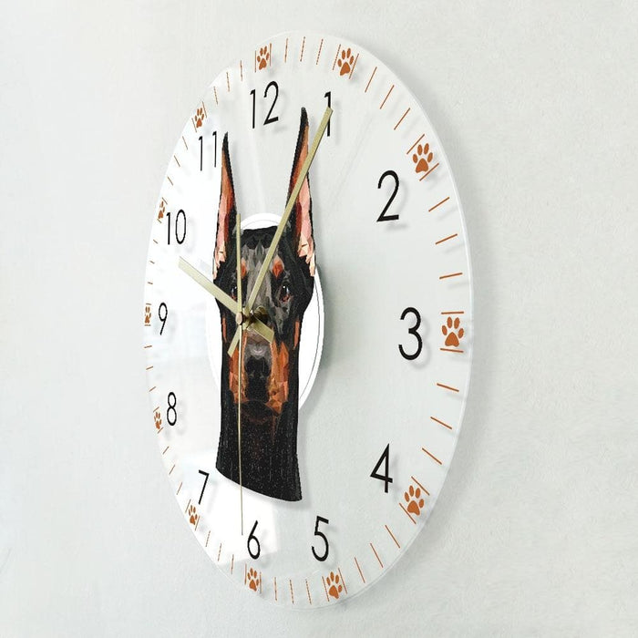 Modern Acrylic Printed Wall Clock