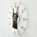 Modern Acrylic Printed Wall Clock