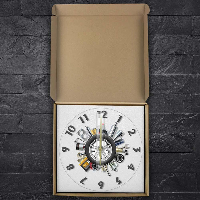 Modern Acrylic Printed Wall Clock