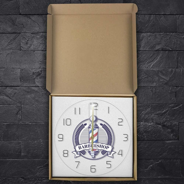 Modern Acrylic Printed Wall Clock