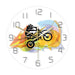 Modern Acrylic Printed Wall Clock