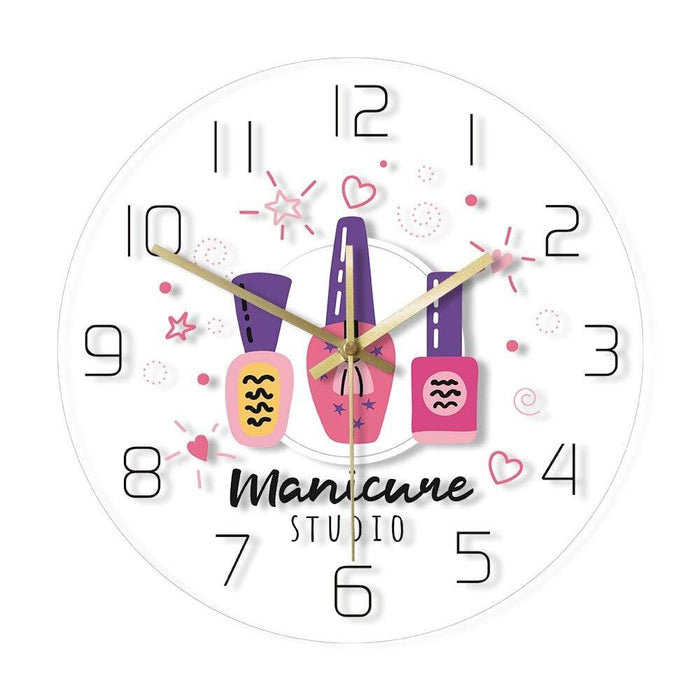 Modern Acrylic Printed Wall Clock