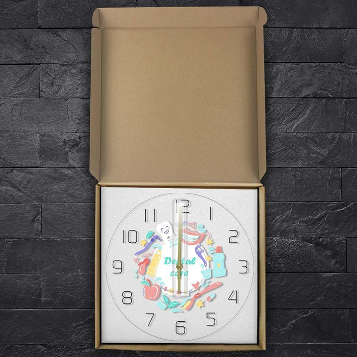 Modern Acrylic Printed Wall Clock