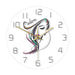 Modern Acrylic Printed Wall Clock