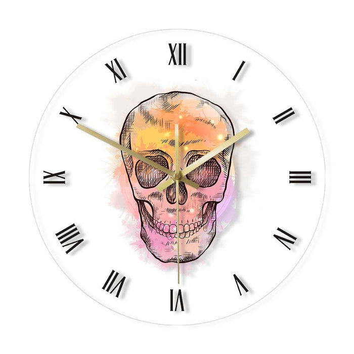 Modern Acrylic Printed Wall Clock