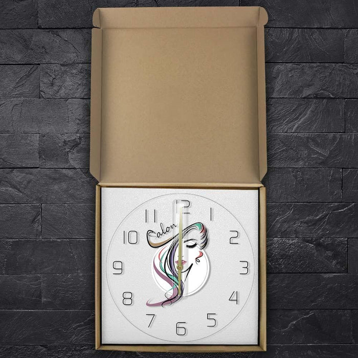 Modern Acrylic Printed Wall Clock