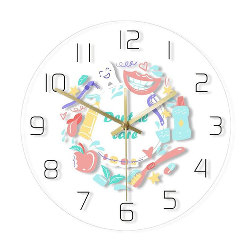 Modern Acrylic Printed Wall Clock