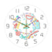 Modern Acrylic Printed Wall Clock