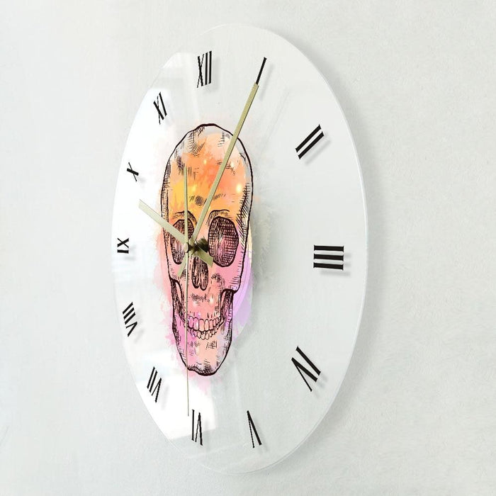 Modern Acrylic Printed Wall Clock