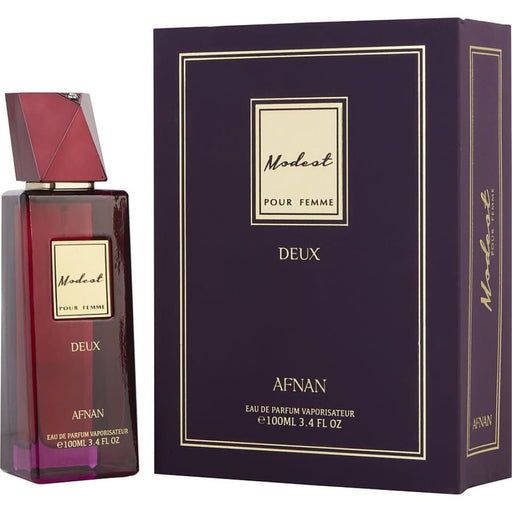 Modest Pour Femme Deux Edp Spray By Afnan For Women - 100 Ml