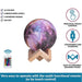 Vibe Geeks Moon Light Starry Sky Night Lamp