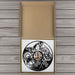 Motorcycle Vinyl Record Led Wall Clock Motorbike Decorative