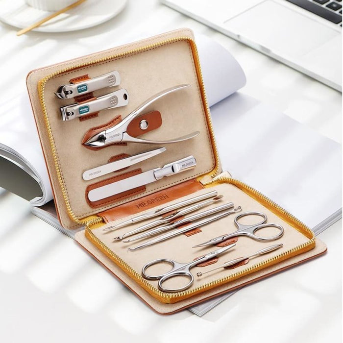 Mr.green Manicure Set 12 In 1 Full Function Kit Professional