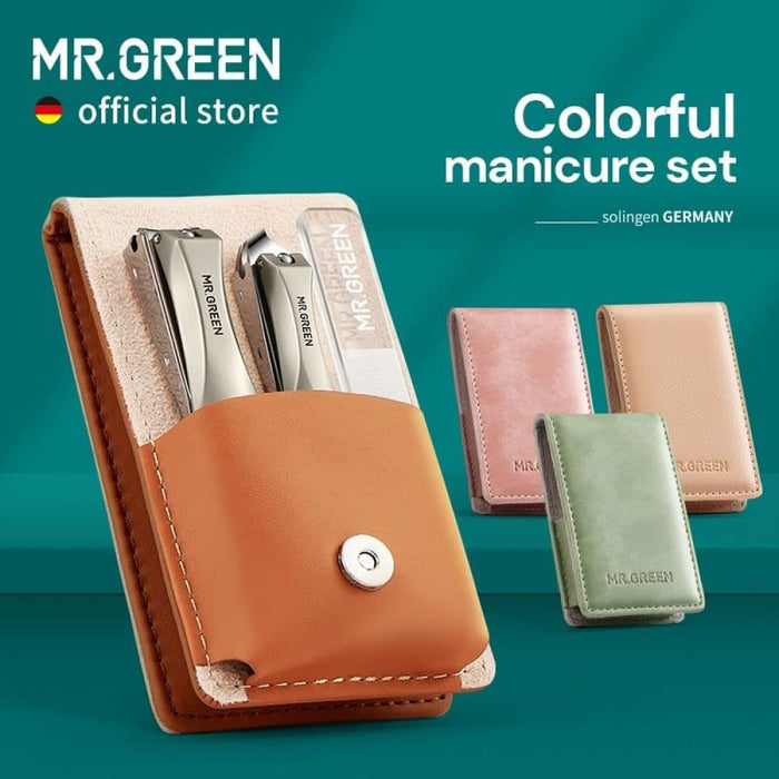 Mr.green Manicure Set Surgical Grade Scissors Stainless Nail