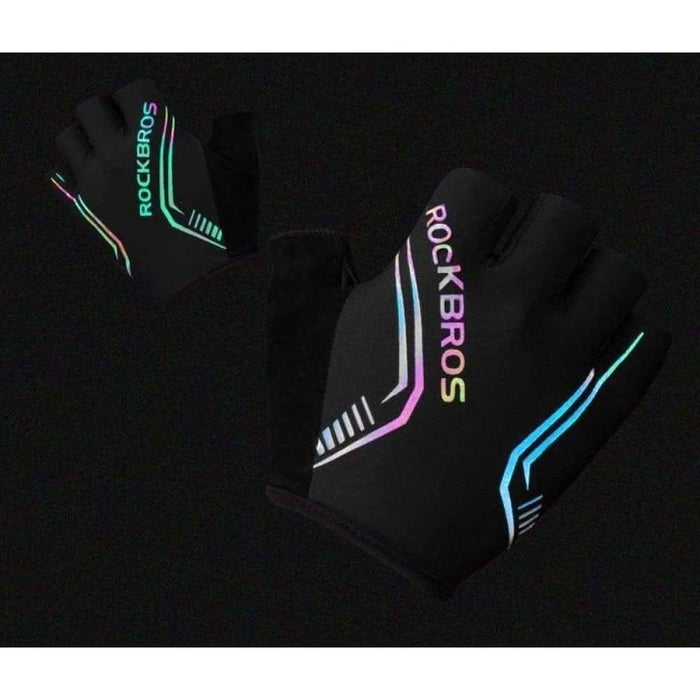 Mtb Road Male Cycling Gloves High Reflective Ant-slip