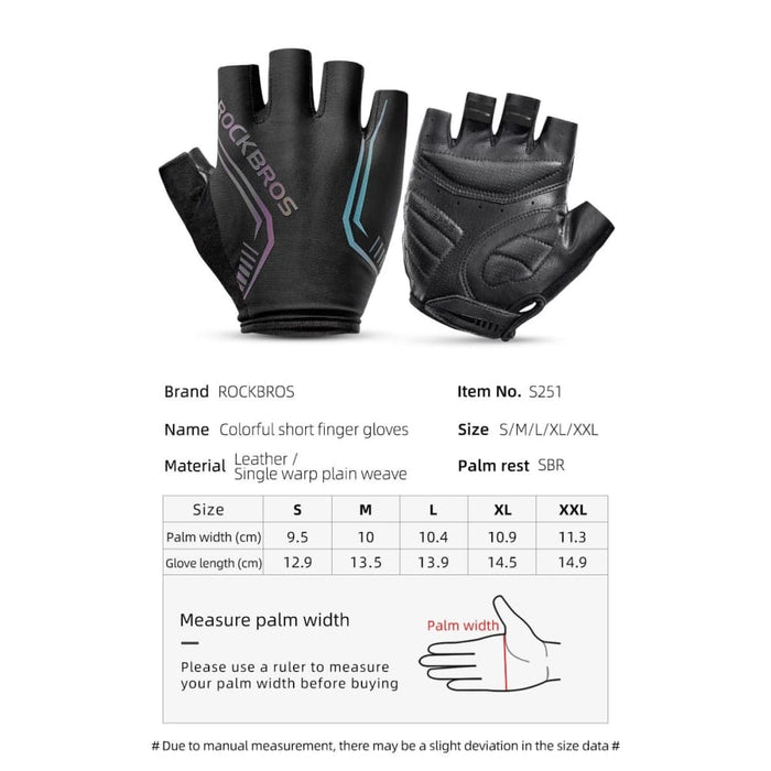 Mtb Road Male Cycling Gloves High Reflective Ant-slip