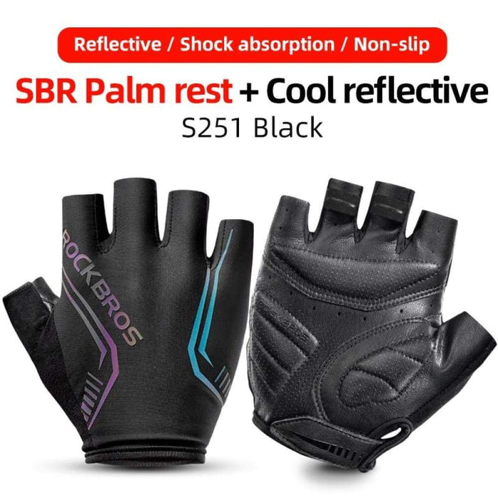 Mtb Road Male Cycling Gloves High Reflective Ant-slip