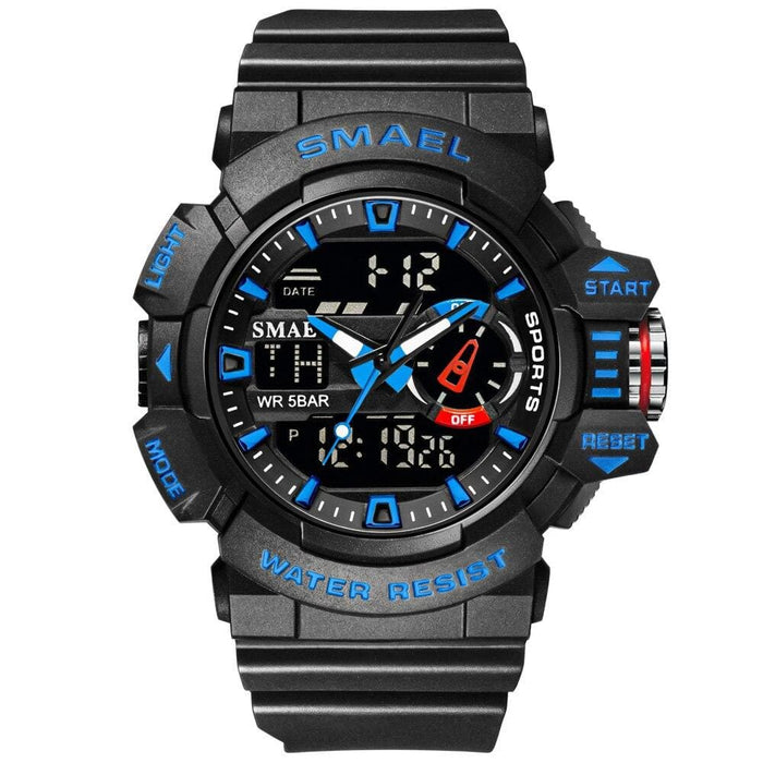 Multifunction Military Style Digital Wristwatch