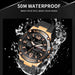 Multifunction Waterproof Led Digital Wristwatch