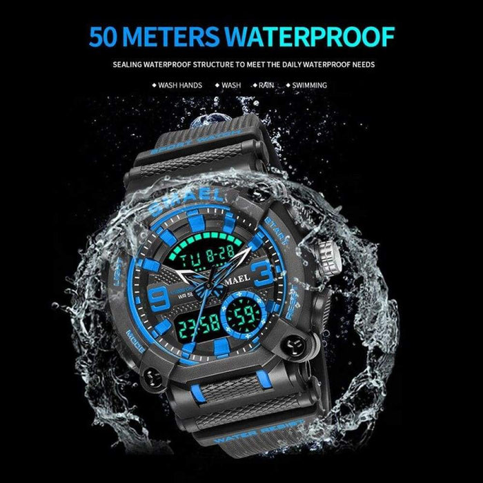 Multifunctional Army Style Led Sport Watch