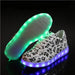 Musical Note Glowing Led Usb Charging All Sizes Sneakers
