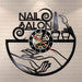 Nail Salon Vinyl Record Led Wall Clock Beauty Decor