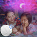 Vibe Geeks Nebula Moon And Starry Night Sky Led Light