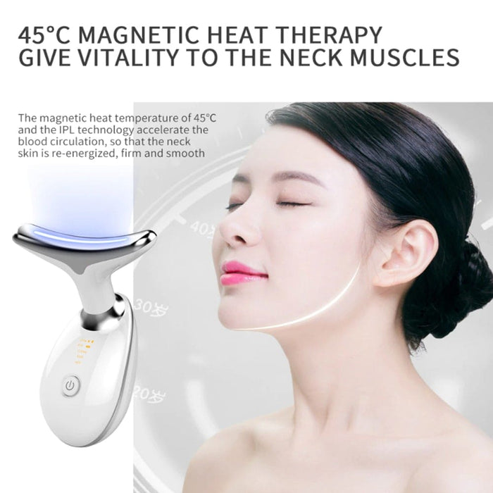 Vibe Geeks Neck And Face Skin Tightening Ipl Care Device-