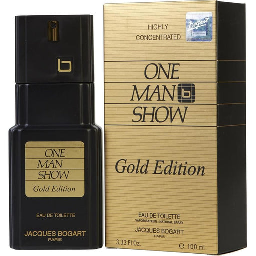 One Man show Gold Edt Spray by Jacques Bogart for Men - 100 