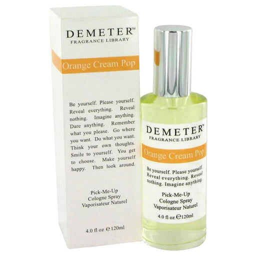 Orange Cream Pop Cologne Spray By Demeter For Women - 120 Ml