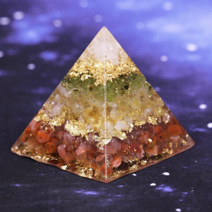 Orgonite Pyramid Energy Converter Orgone Resin Natural