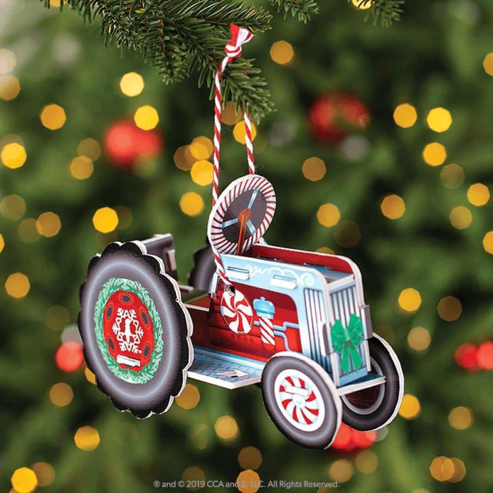 Ornamoments Twinkle Tractor