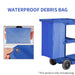 Oxford Waterproof Reusable Janitor Housekeeping Cart