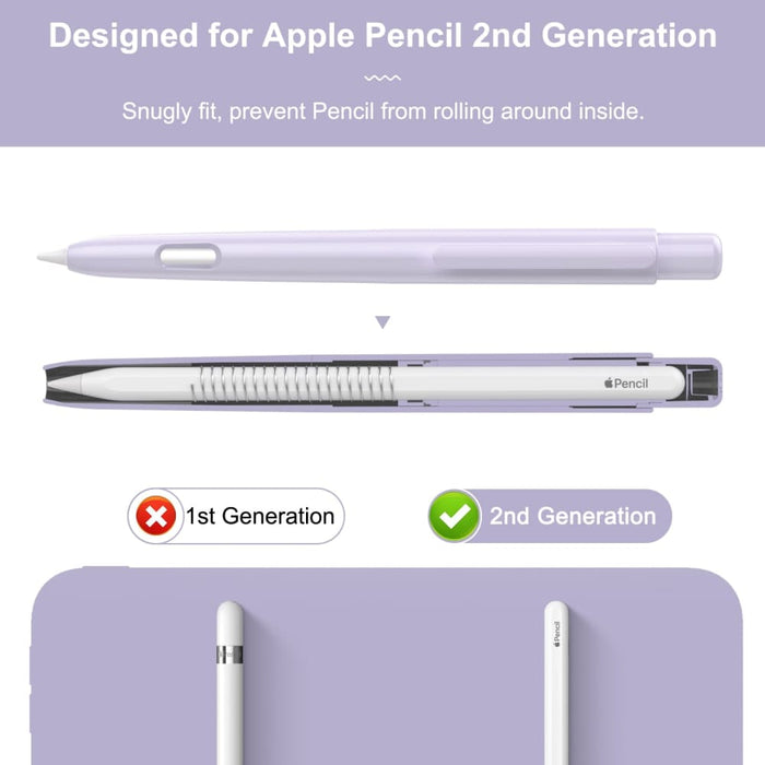 Pencil Holder Case For Apple 2nd Generation,anti-scratch