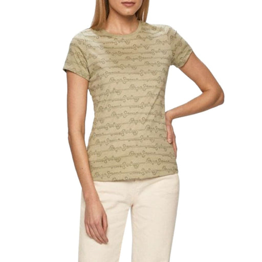 Pepe Jeans Z386cecile T-shirts For Women Green