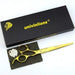 Pet Grooming Straight Scissors With Paper Box 7 Inch