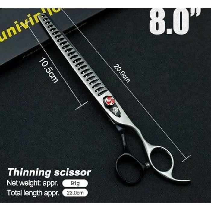 Pet Grooming Thinning Scissors 8 Inches