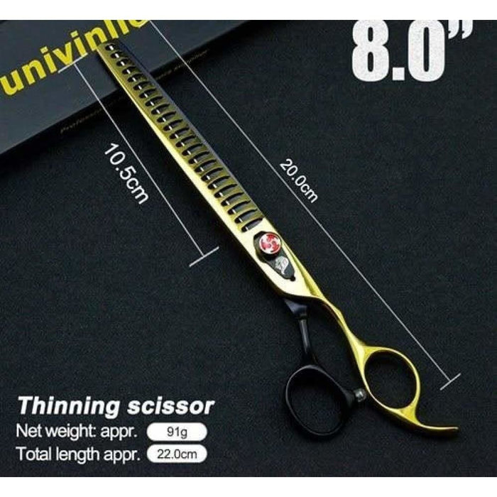 Pet Grooming Thinning Scissors 8 Inches