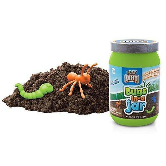 Play Dirt Bugs In a Jar