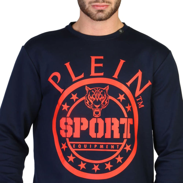 Plein Sport Aw455fips208 Sweatshirts For Men Blue