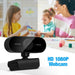 Plug And Play 1080p Full Hd Web Camera With Microphone