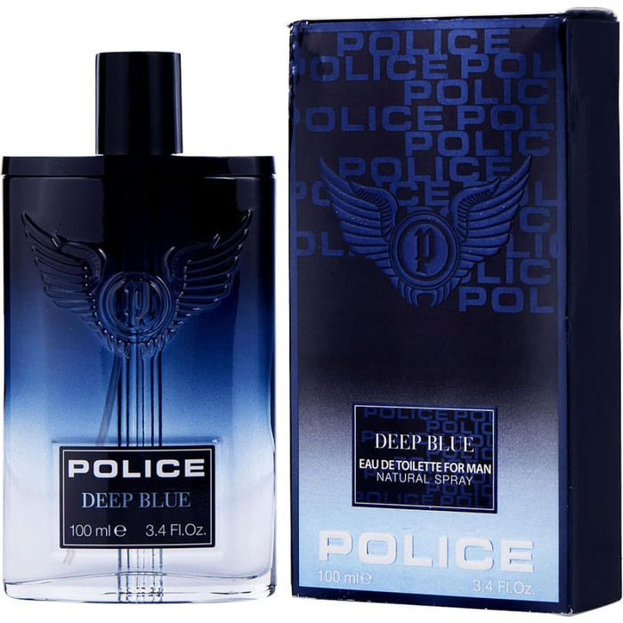 Police Deep Blue Edt Spray By Colognes For Men - 100 Ml