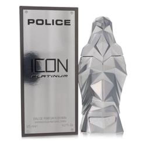 Police Icon Platinum Edp Spray By Colognes For Men-125 Ml
