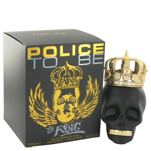 Police To Be The King Edt Spray By Colognes For Men - 125 Ml