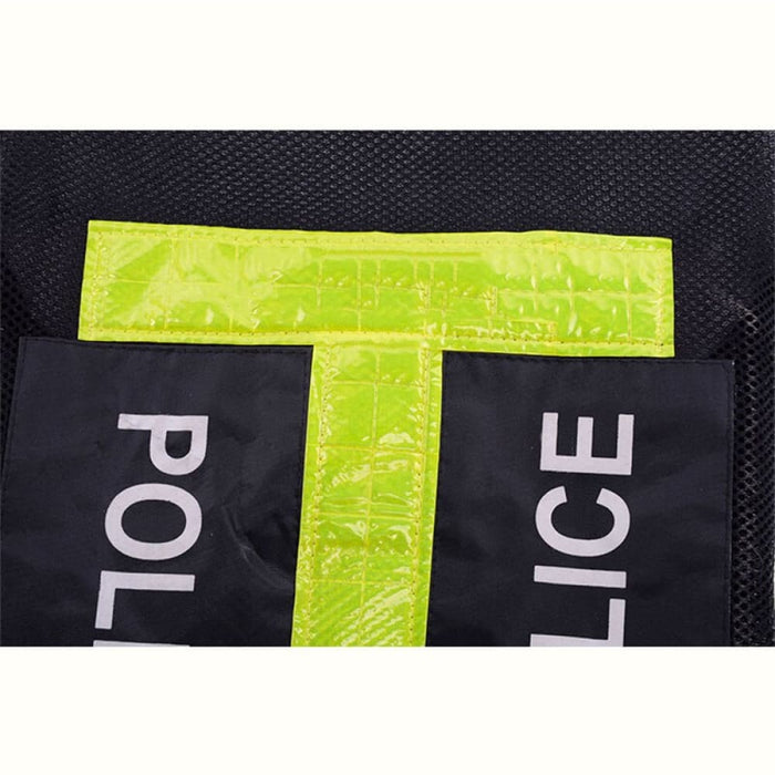 Police Safety Reflective Jacket For Dog