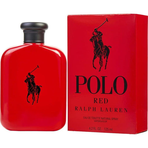 Polo Red Edt Spray By Ralph Lauren For Men - 125 Ml